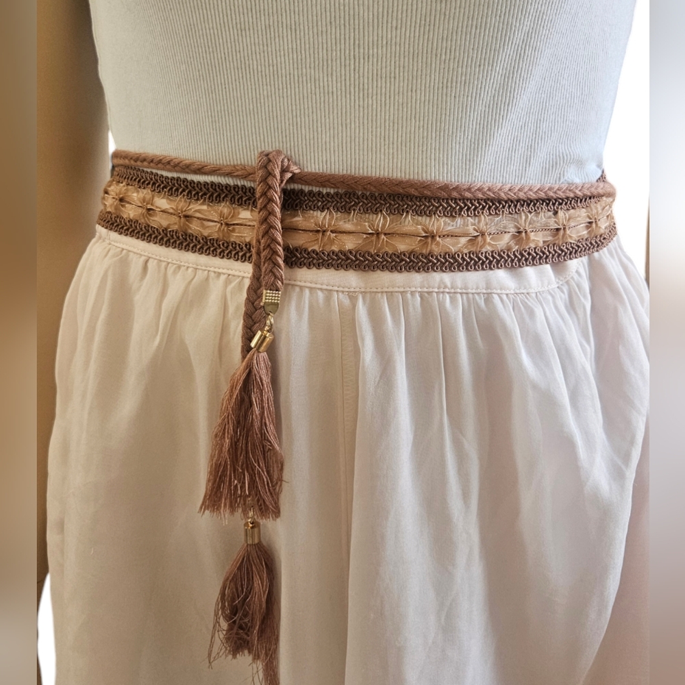 Floral Wrap Belt